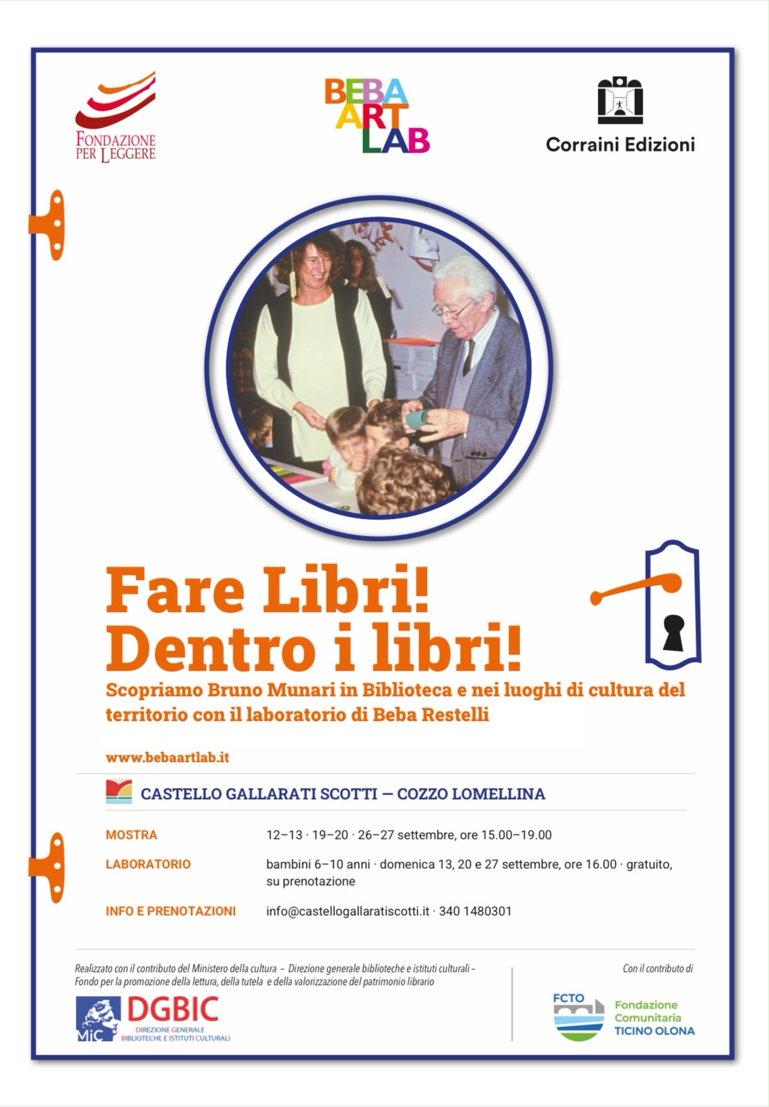 Locandina evento Castello Gallarati Scotti